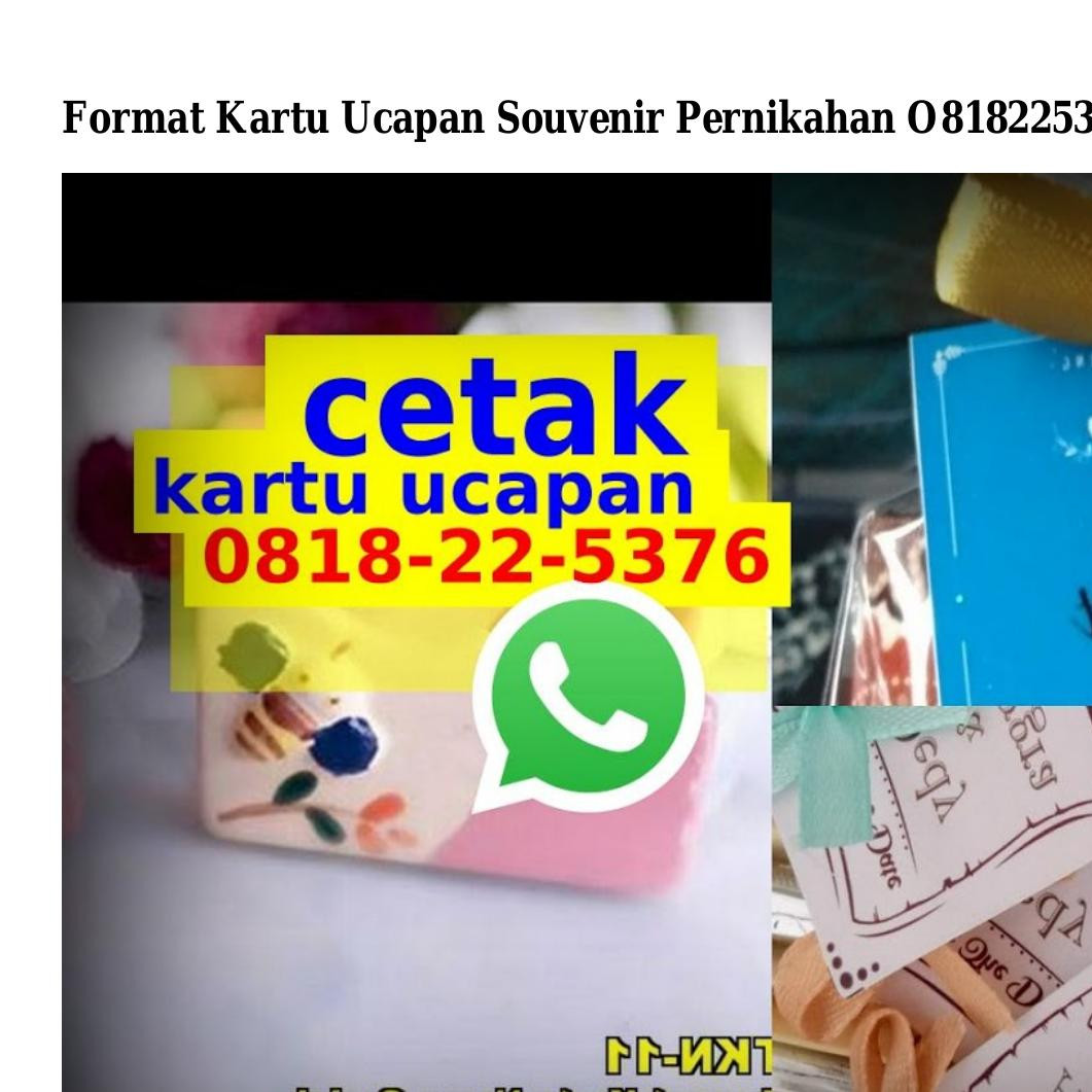 Detail Format Kartu Ucapan Souvenir Pernikahan Nomer 53