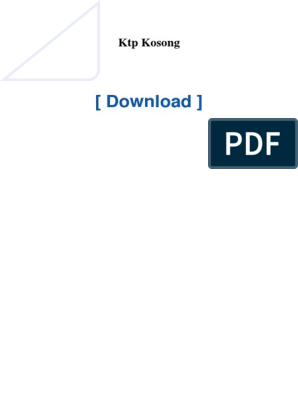 Detail Format Ktp Kosong Pdf Nomer 22