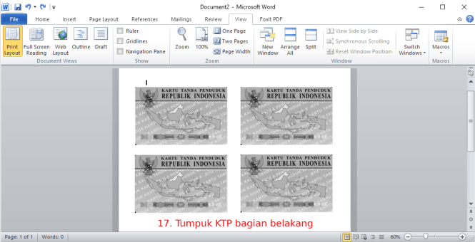 Detail Format Ktp Kosong Word Nomer 21