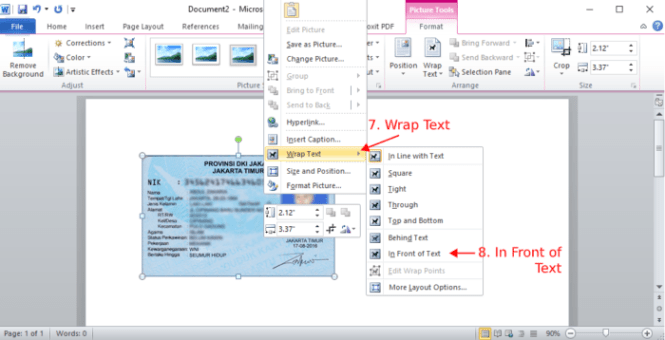 Detail Format Ktp Kosong Word Nomer 27