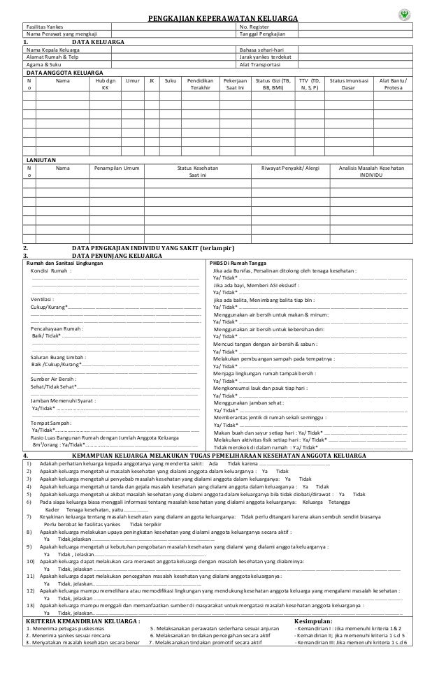 Detail Format Kunjungan Rumah Nomer 40