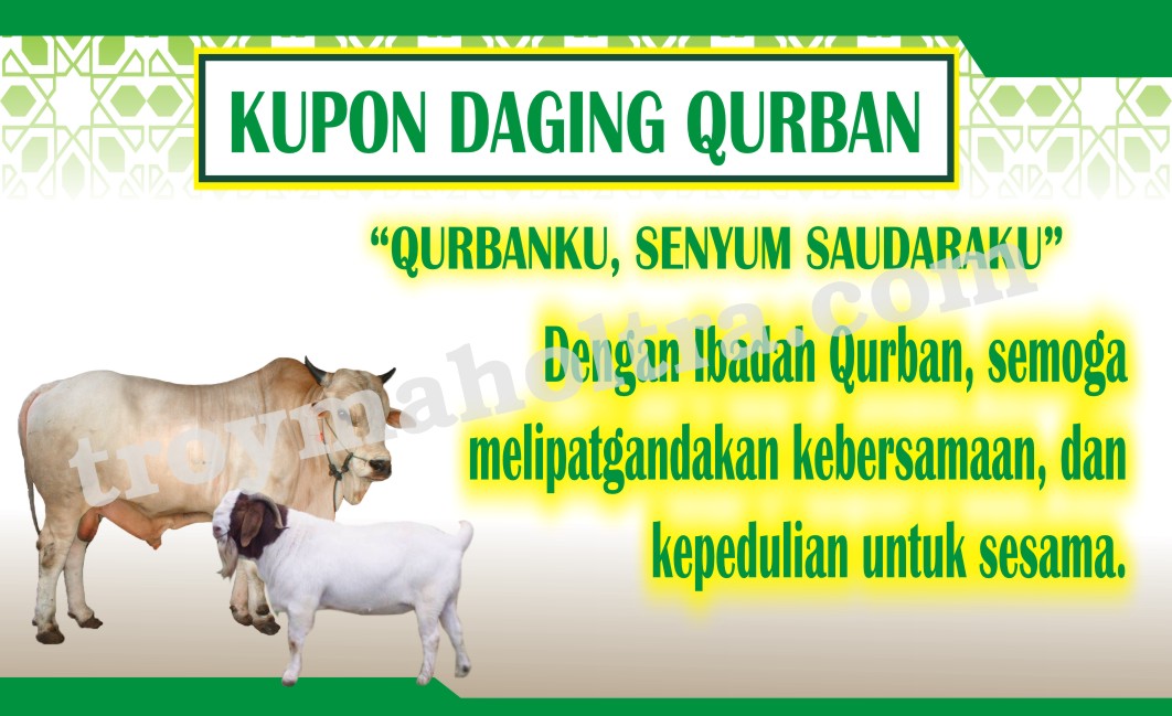 Detail Format Kupon Qurban Excel Nomer 44