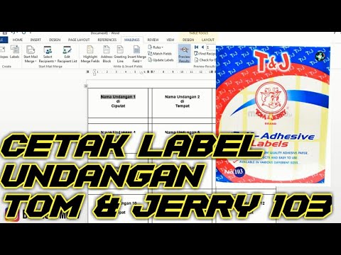 Detail Format Label 103 Tom And Jerry Nomer 46