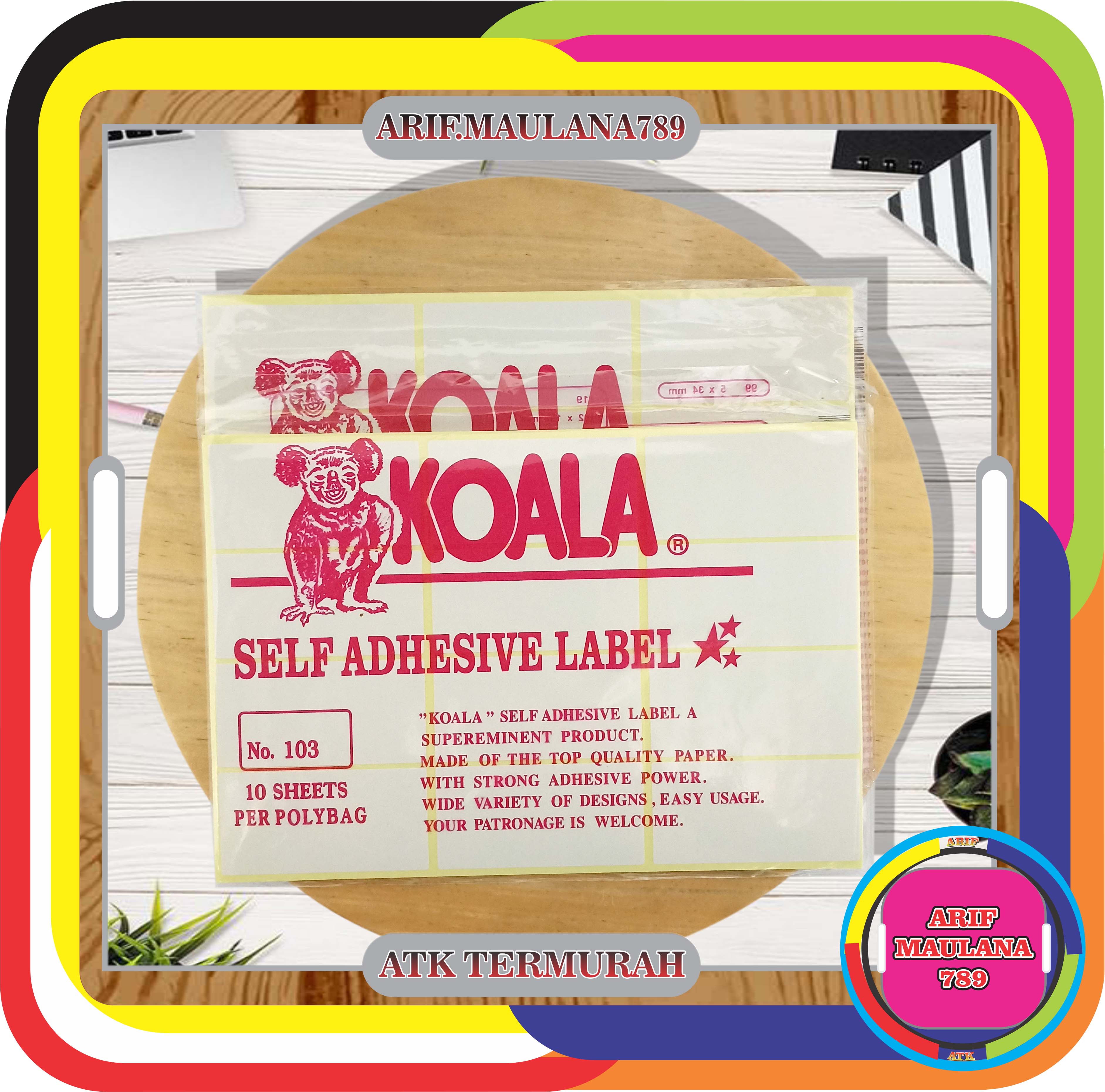 Detail Format Label Koala 112 Nomer 46