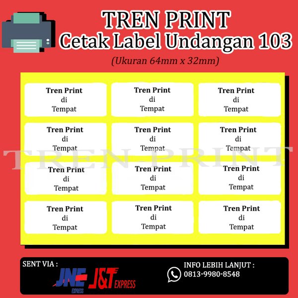 Detail Format Label Tom And Jerry 103 Nomer 27