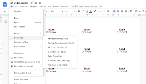 Detail Format Label Tom And Jerry 103 Nomer 41