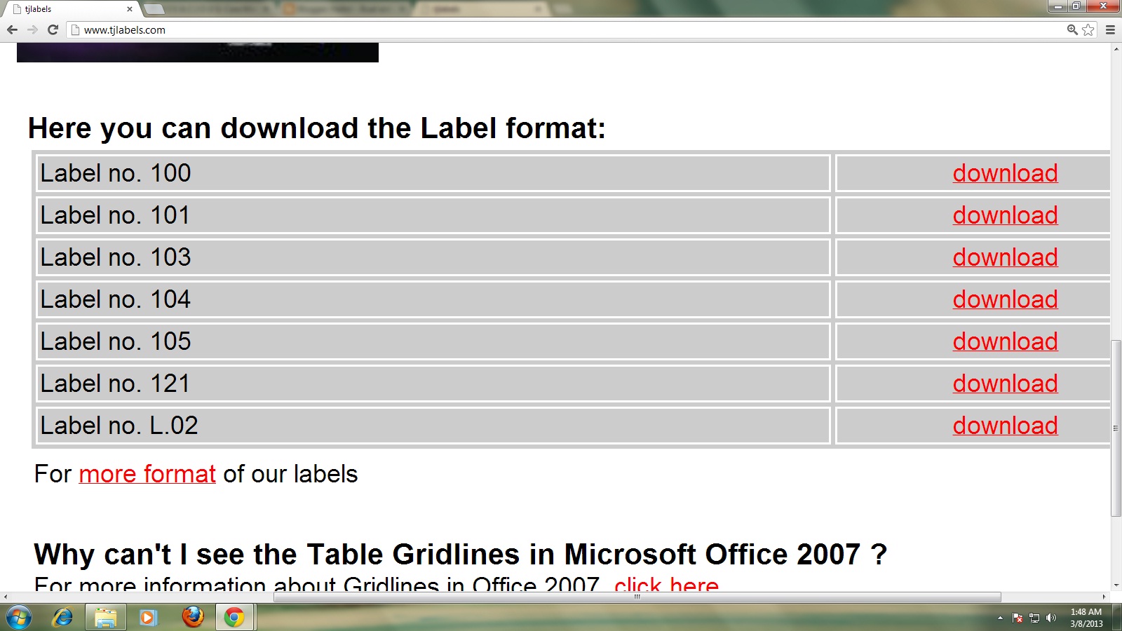 Detail Format Label Tom And Jerry 103 Nomer 45