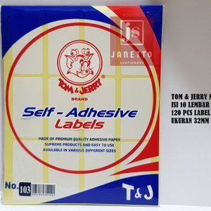 Detail Format Label Tom Jerry 103 Nomer 22