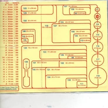 Detail Format Label Tom Jerry 103 Nomer 28