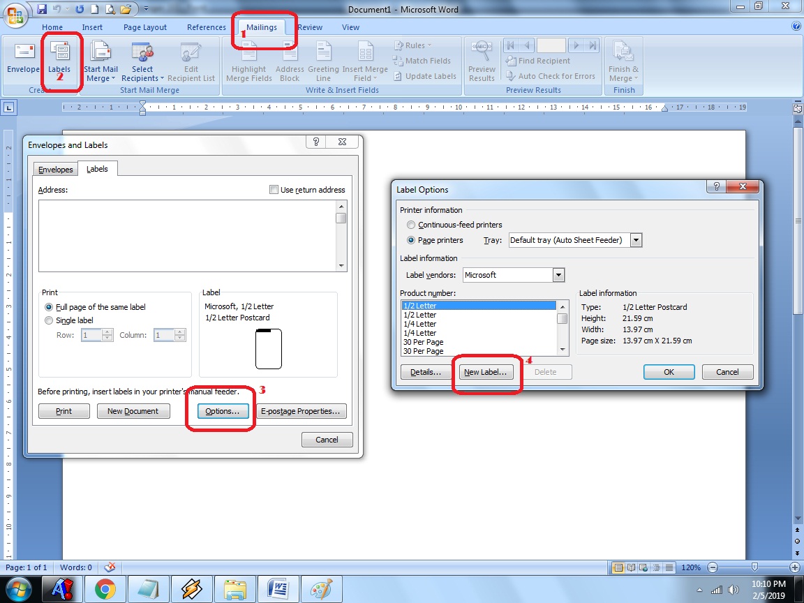 Detail Format Label Tom Jerry 103 Ms Word 2010 Nomer 7