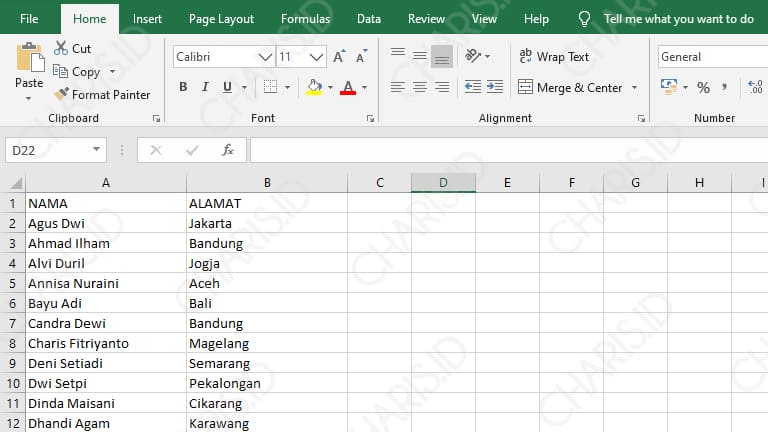 Detail Format Label Undangan 103 Nomer 46