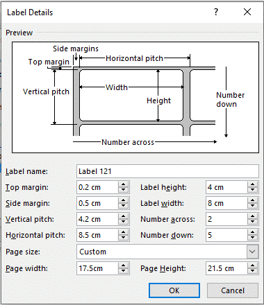 Detail Format Label Undangan 121 Nomer 2