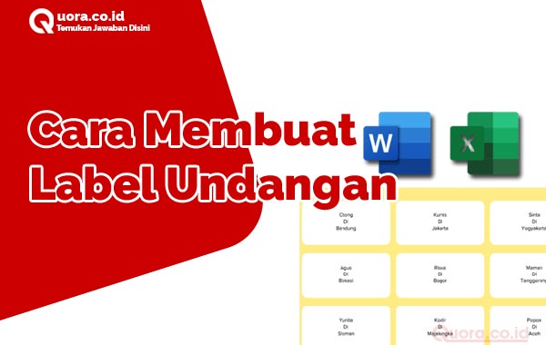 Detail Format Label Undangan 121 Nomer 40