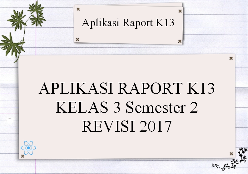 Detail Format Nilai K13 Revisi 2017 Smk Gambar Teknik Nomer 42