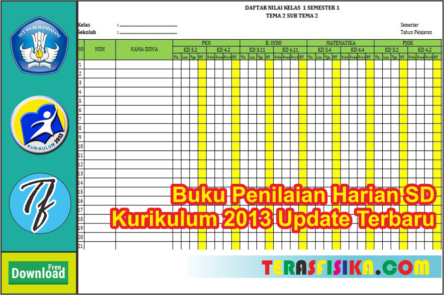 Detail Format Nilai K13 Smk Gambar Teknik Nomer 5