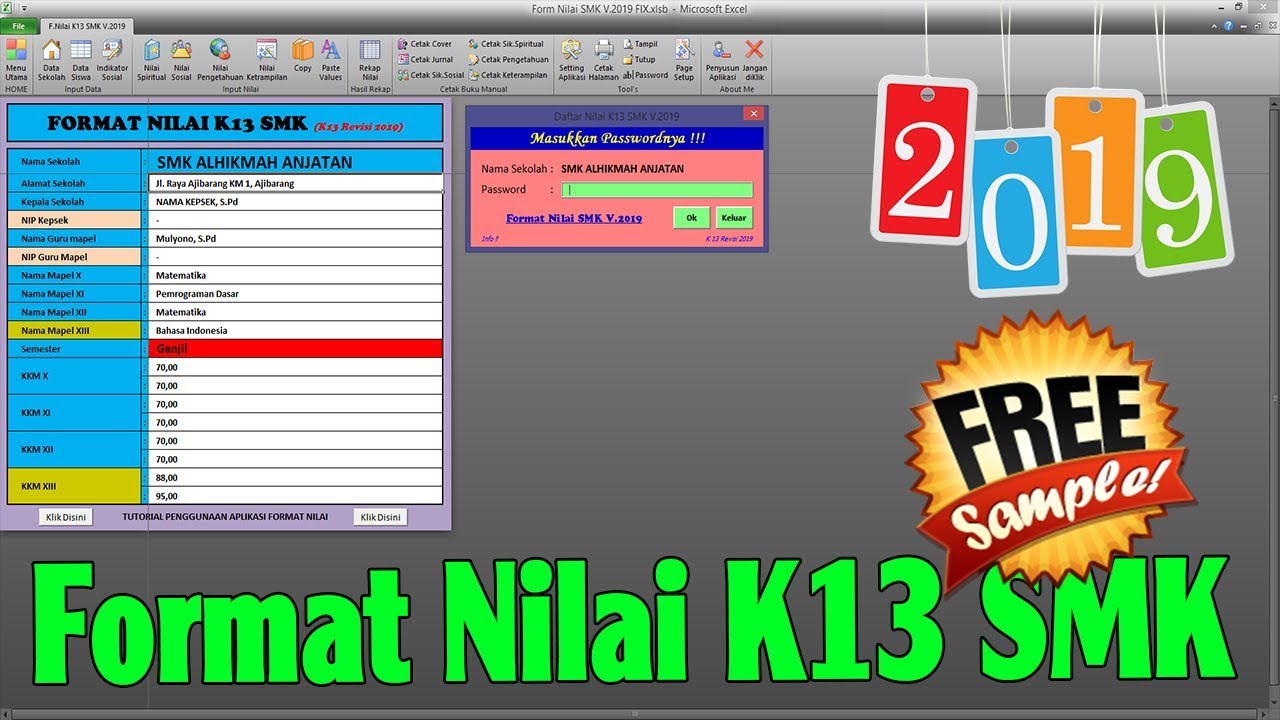 Detail Format Nilai K13 Smk Gambar Teknik Nomer 47