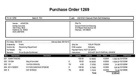 Detail Format Order Pembelian Nomer 25