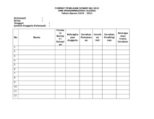 Detail Format Penilaian Kaligrafi Nomer 35
