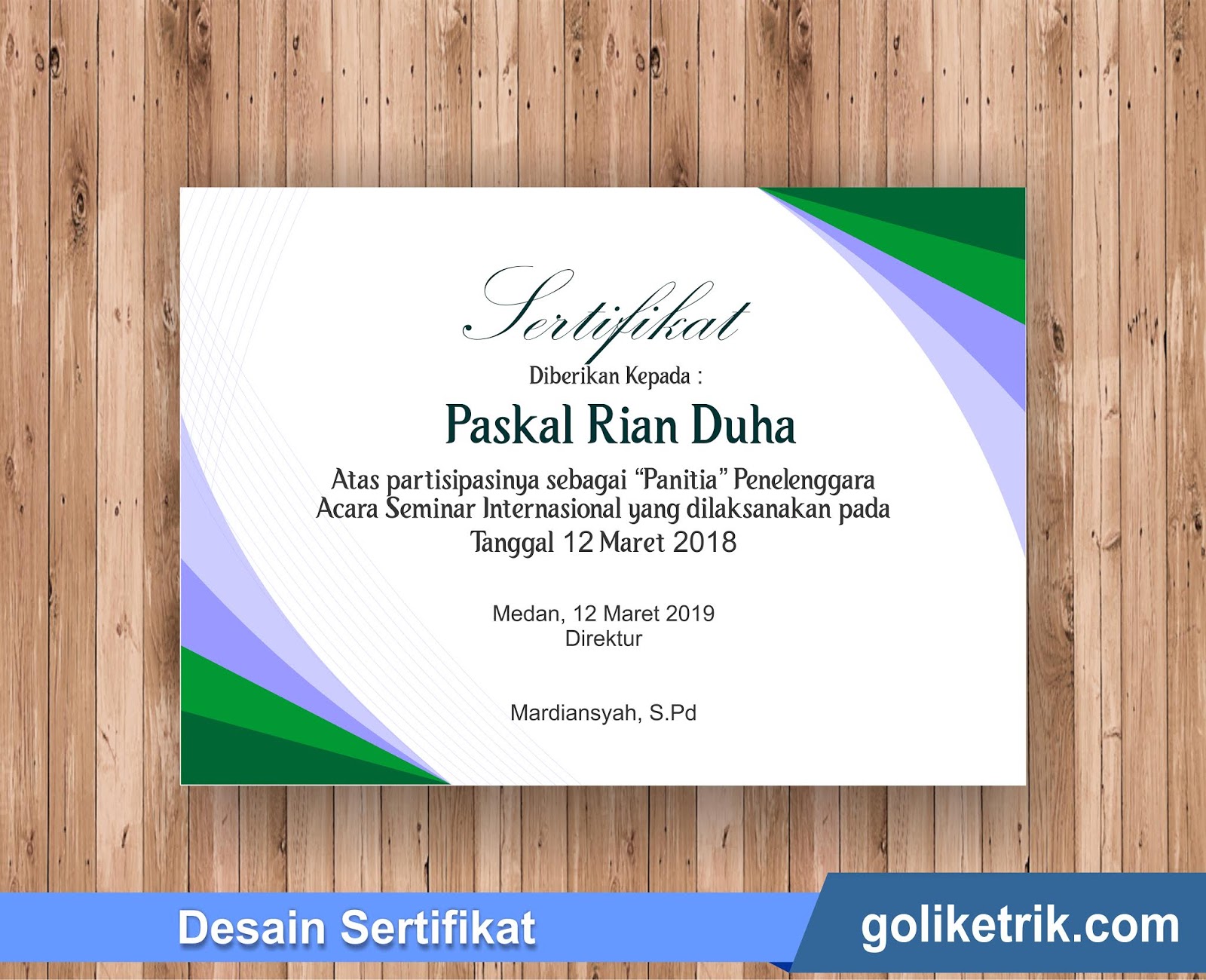 Detail Format Sertifikat Kosong Word Nomer 33