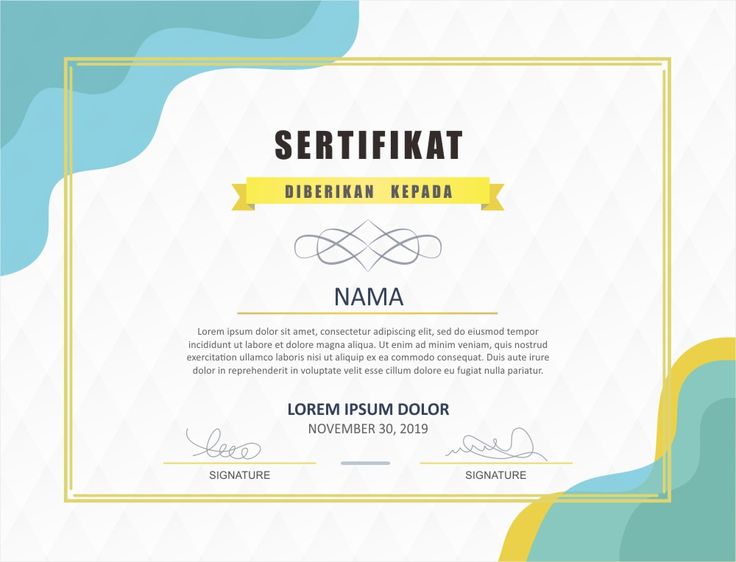 Detail Format Sertifikat Kosong Word Nomer 7