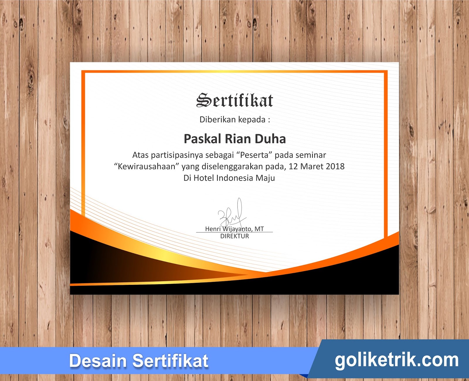 Detail Format Sertifikat Kosong Word Nomer 9