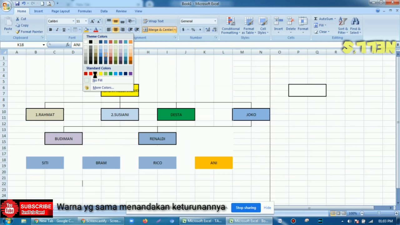 Detail Format Silsilah Keluarga Excel Nomer 48