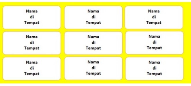 Detail Format Stiker Undangan Nomer 45