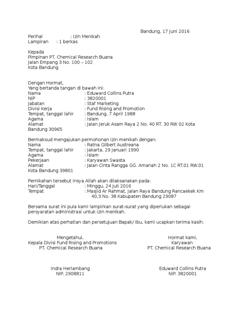 Detail Format Surat Izin Nomer 32