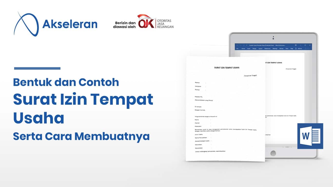 Detail Format Surat Izin Tempat Usaha Nomer 22