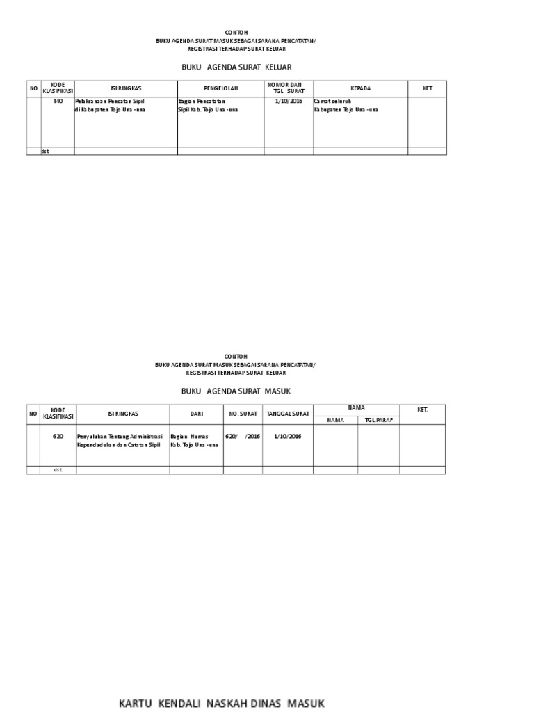 Detail Format Surat Keluar Nomer 33