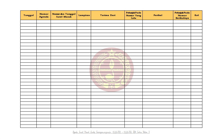 Detail Format Surat Keluar Nomer 47