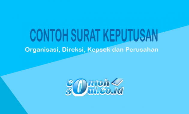 Detail Format Surat Keputusan Nomer 40