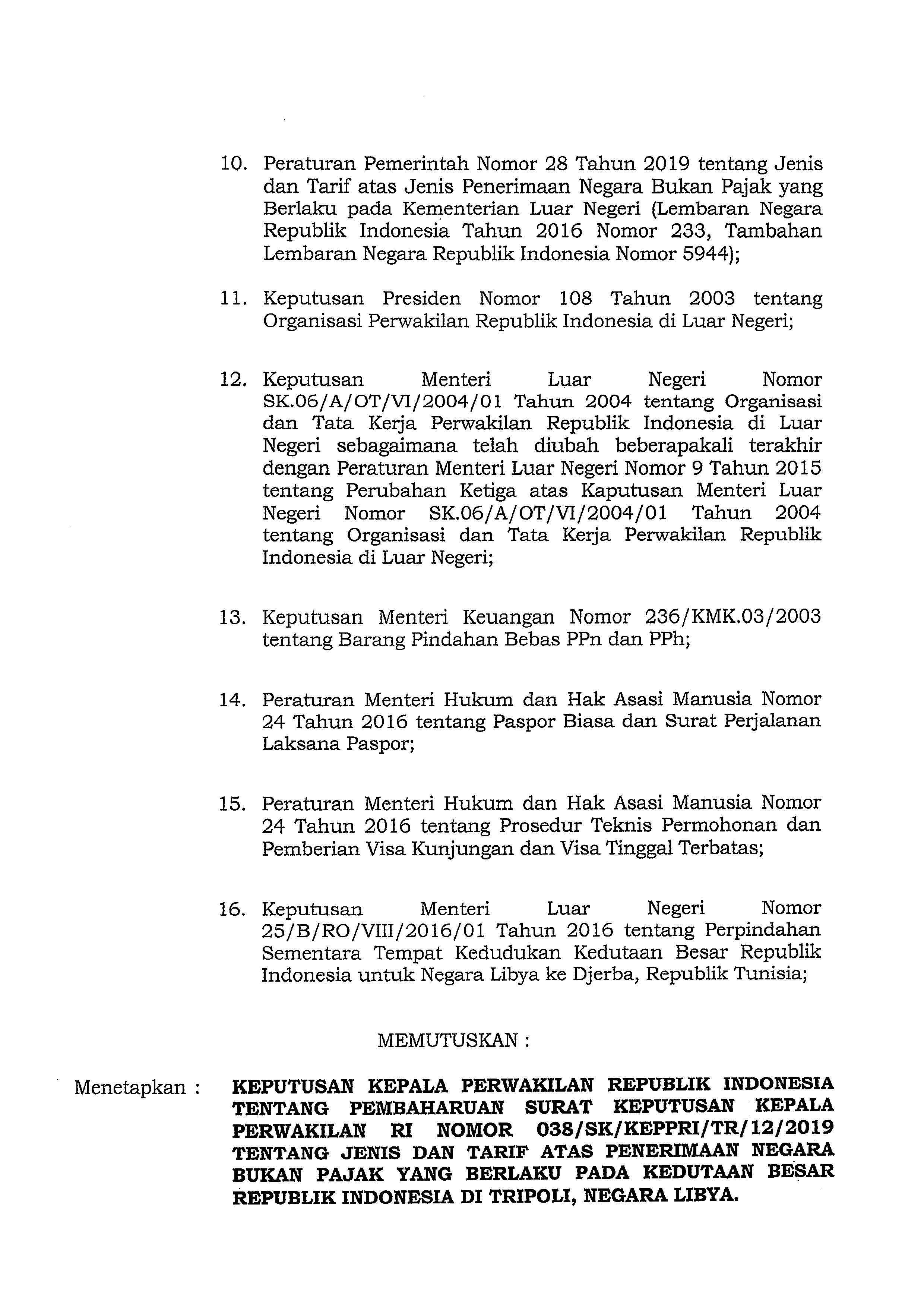 Detail Format Surat Keputusan Nomer 47