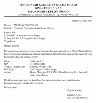 Detail Format Surat Pengantar Rt Nomer 35
