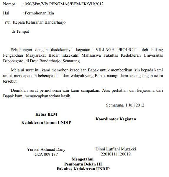 Detail Format Surat Permintaan Nomer 46