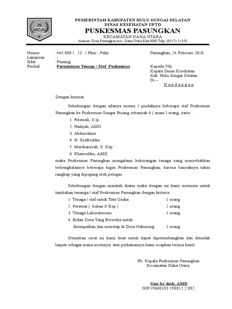 Detail Format Surat Permintaan Nomer 49