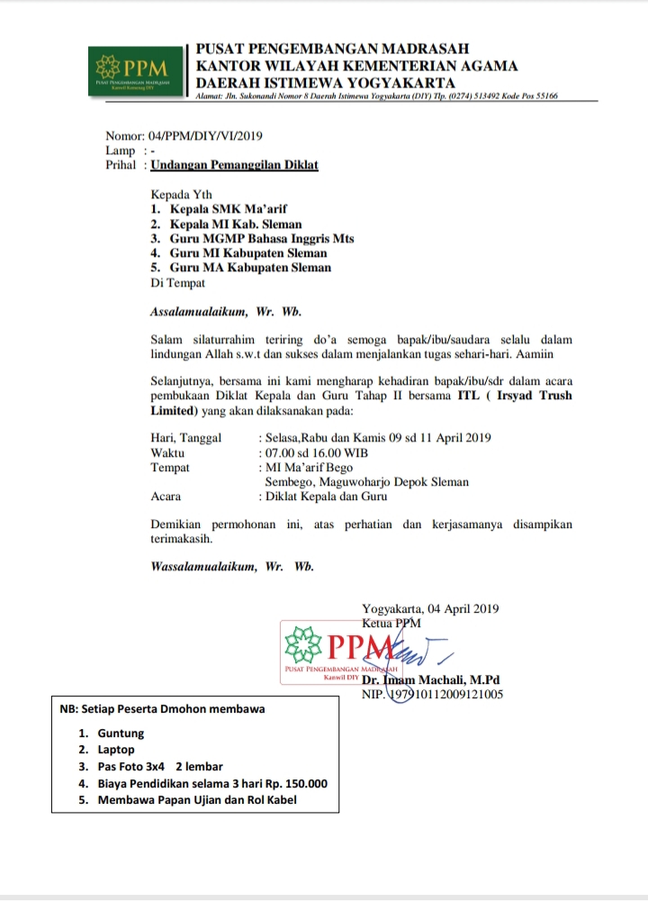 Detail Format Surat Undangan Nomer 33