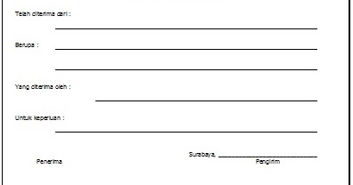 Detail Format Tanda Terima Surat Nomer 46