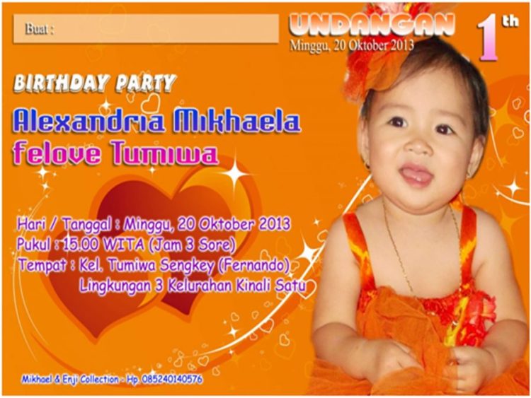 Detail Format Undangan Baptisan Anak Nomer 51