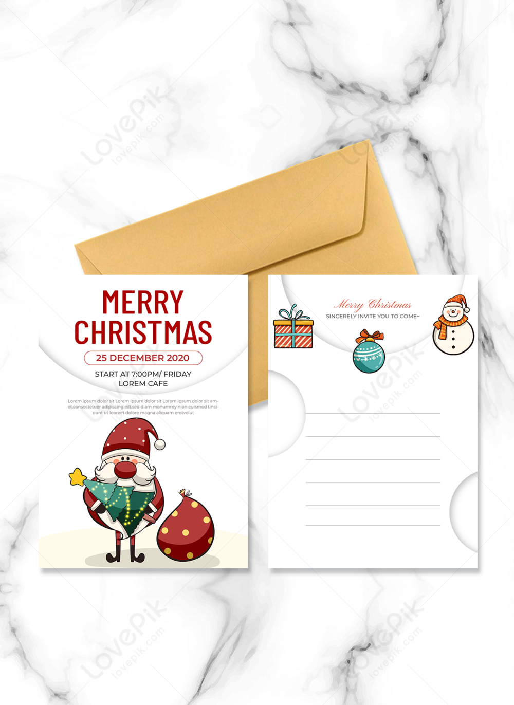 Detail Format Undangan Natal Nomer 40