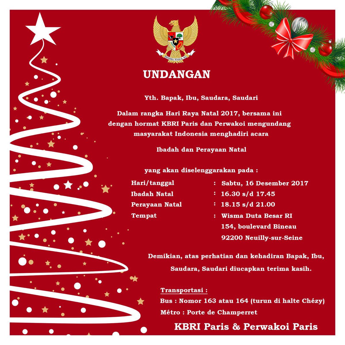 Detail Format Undangan Natal Nomer 42