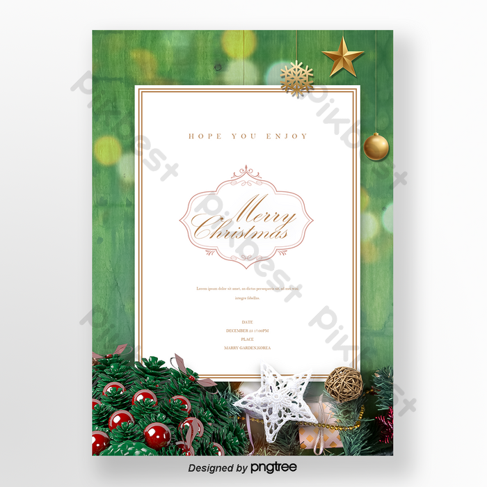 Detail Format Undangan Natal Nomer 55