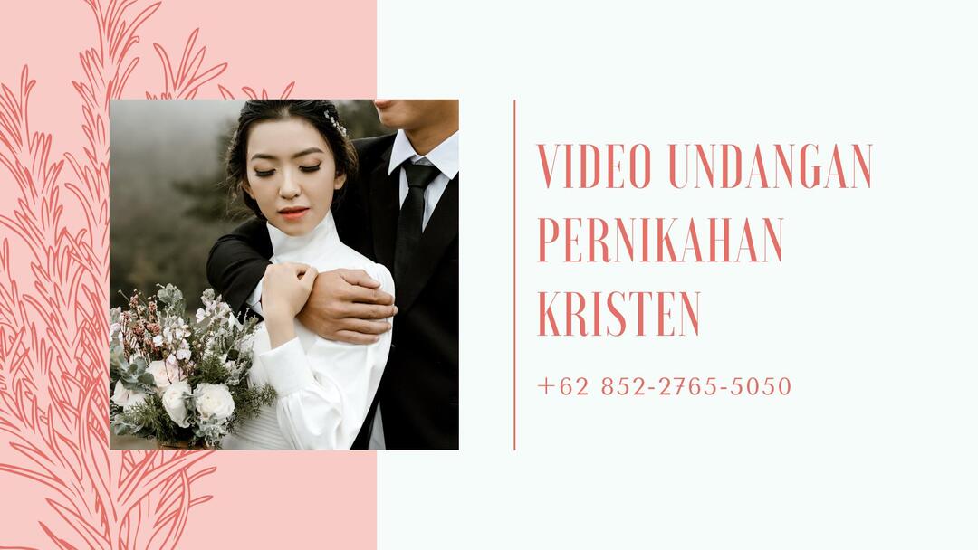 Detail Format Undangan Pernikahan Kristen Nomer 41