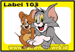 Detail Format Undangan Tom And Jerry 103 Nomer 34