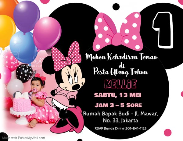 Detail Format Undangan Ulang Tahun Anak Yang Bisa Diedit Nomer 17