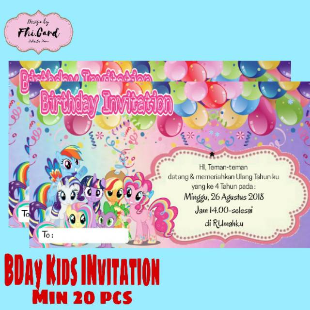 Detail Format Undangan Ulang Tahun Anak Yang Bisa Diedit Nomer 18