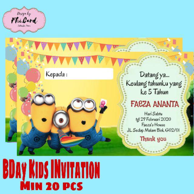 Detail Format Undangan Ulang Tahun Anak Yang Bisa Diedit Nomer 36