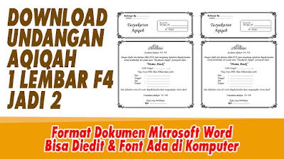 Detail Format Undangan Ulang Tahun Anak Yang Bisa Diedit Nomer 49