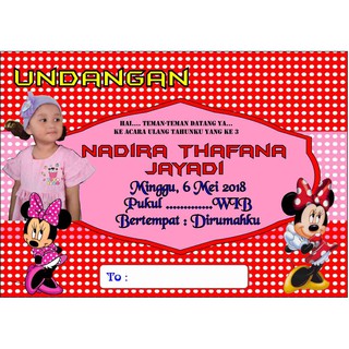 Detail Format Undangan Ulang Tahun Anak Yang Bisa Diedit Nomer 50