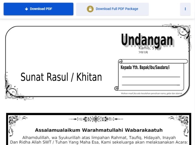 Detail Format Undangan Via Whatsapp Nomer 55